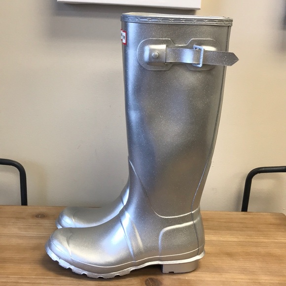 🎁 HUNTER Original Tall Cosmic Waterproof Rain Boot - Picture 5 of 10